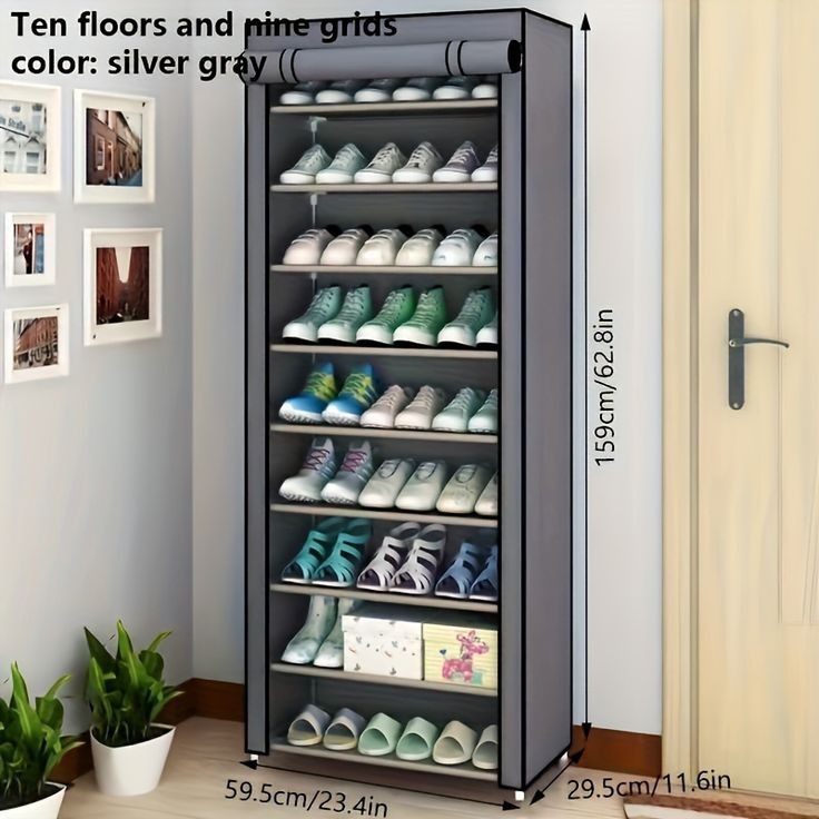 10 Layers Premium Quality Shoes Rack