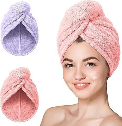 Microfiber Hair Drying Towel