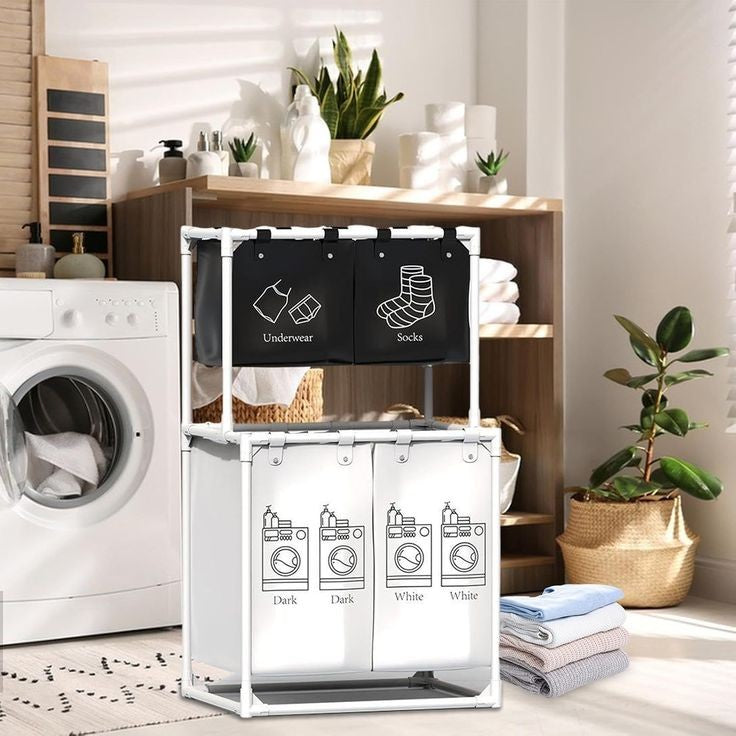 Multifunctional Laundry Sorter Basket