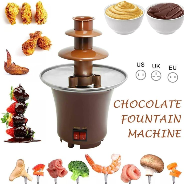 Electric Chocolate Fountain Machine