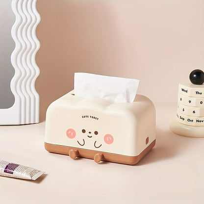 Cute Bread Design Tissue Box