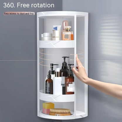 Wall Mounted Rotating Storage Cabinet