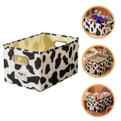 Multifunctional animal pattern cloth storage box