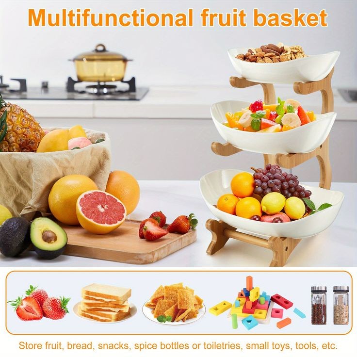 Luxury 3 Tier Fruit Platter