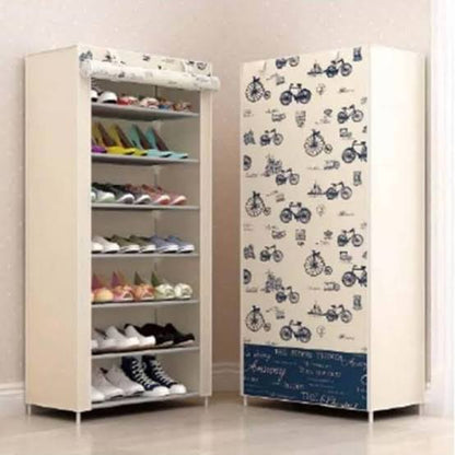 7 Layer Printed Shoe Rack