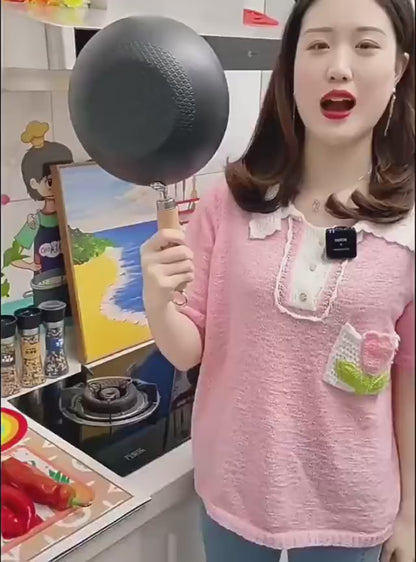 Non-Stick Iron Wok
