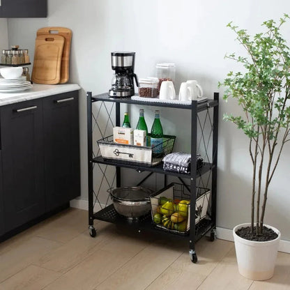 Foldable Kitchen Trolley Premium Quality