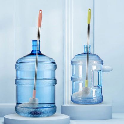 Long Handle Bottle Cleaning Brush With Steel Rod