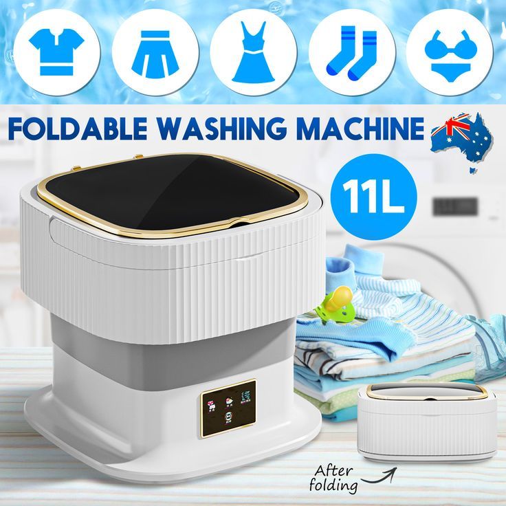 11 L Compact Foldable Mini Washing Machine