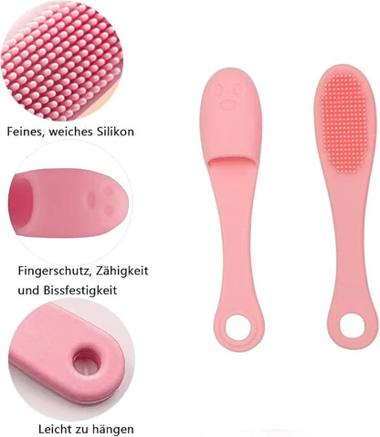 Soft Silicone Facial Cleansing Brush (Pack Of 3)