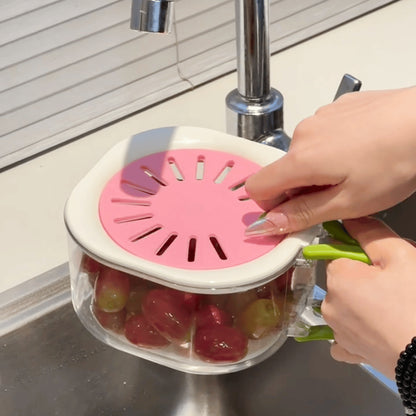 Dust Proof Acrylic Drainer Bowl