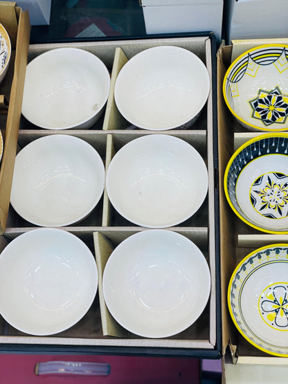 Creative Ceramic Porcelain Bowl Set (Box Packing)