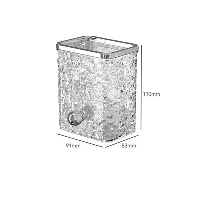 Luxurious Style Wall Mounted Toiletries Storage Holder