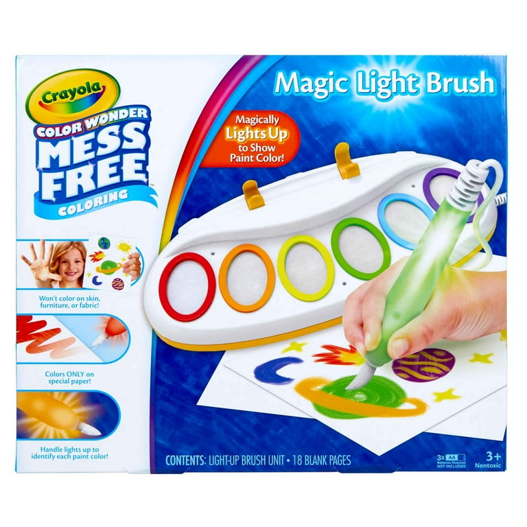 Crayola Color Wonder Magic Light Brush Set