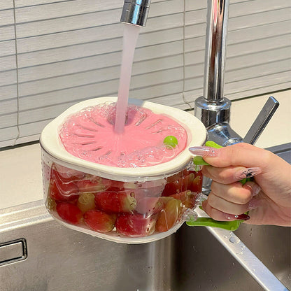 Dust Proof Acrylic Drainer Bowl