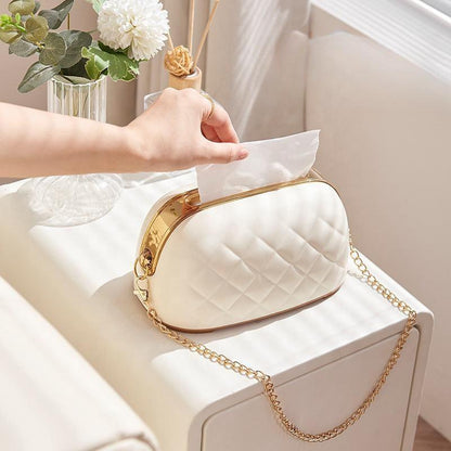 Hand Bag Style Tissue Box, Large Capacity