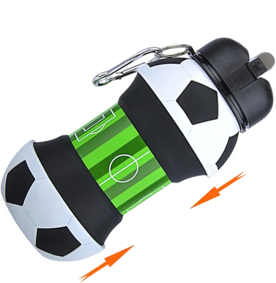 Collapsable Silicone Sports Water Bottles