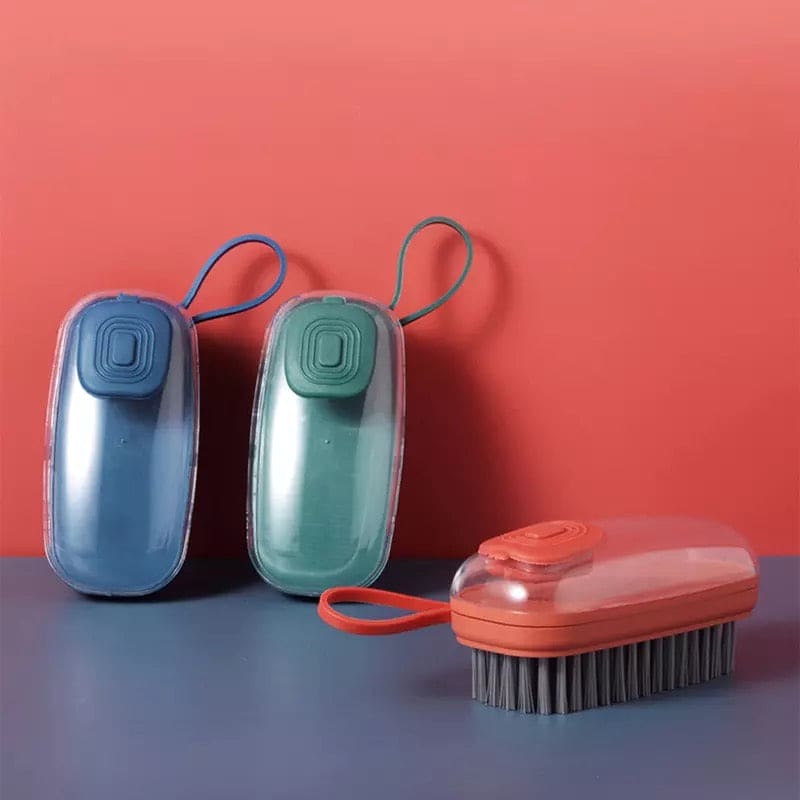 Multifunctional Cleaning Brush With automatic Liquid Soap Dispenser