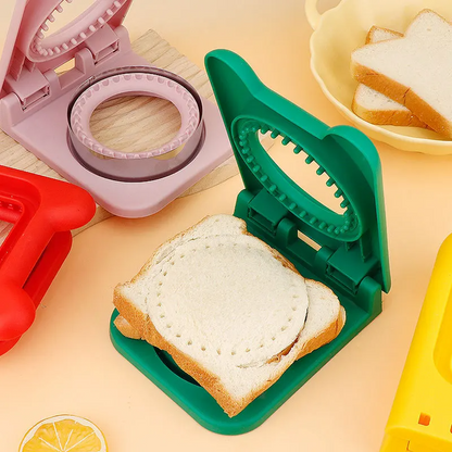 Cute Sandwich Bread Cutter & Sealer – Round & Square Shapes