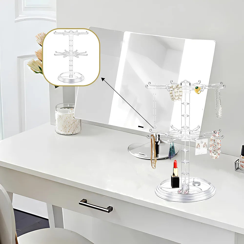 2 Tier Jewelry Organizer Stand