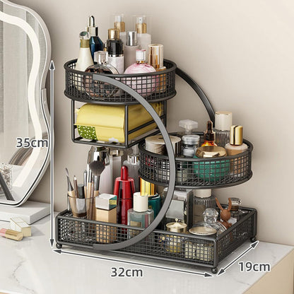 Multifunctional Storage Basket Iron Material