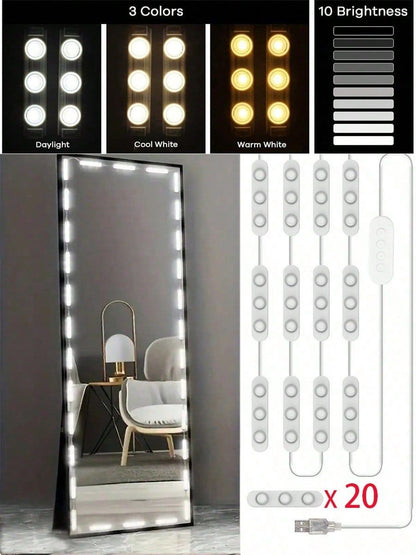Vanity Mirror 30LEDs Lights
