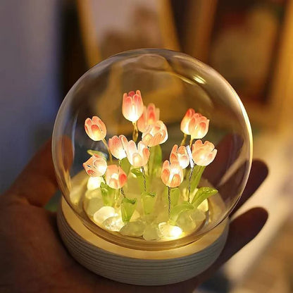 LED Acrylic Tulip Night Lamp