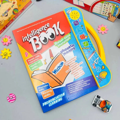Kids Intelligence English Letters & Words Learning Sound Book - Fun Educational Toys