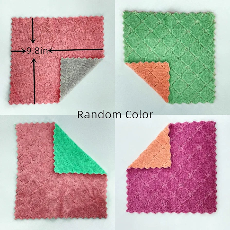 Super Absorbent Cleaning Towels (10Pcs Pack)