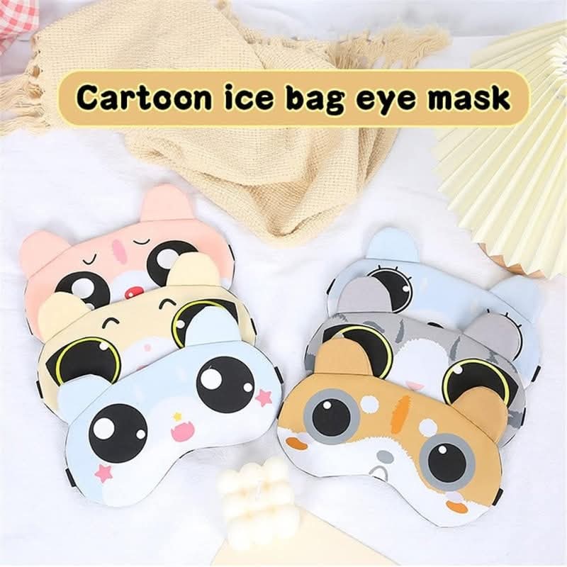Cartoon Ice Bag Eye Mask Hot And Cool Compress