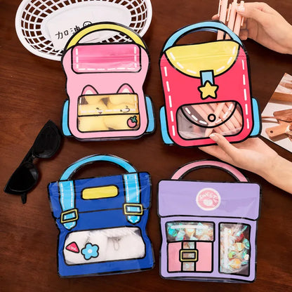 Cute Style 4Pcs Zip Lock Bag