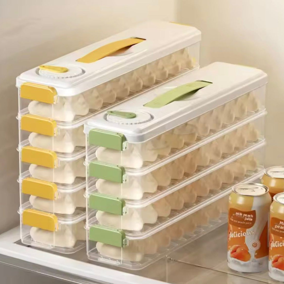 3 Layer Multipurpose & Dumplings Storage Box