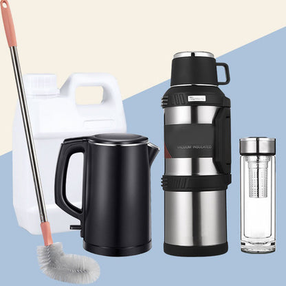 Long Handle Bottle Cleaning Brush With Steel Rod