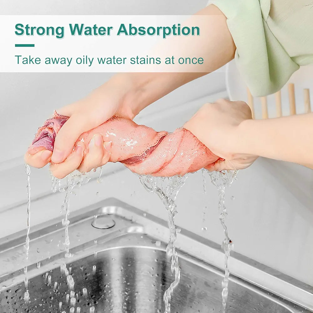 Super Absorbent Cleaning Towels (10Pcs Pack)