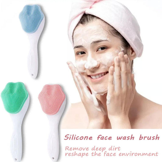 Silicone Face Wash Brush (Pack Of 2)
