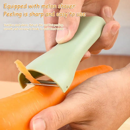 Stainless Steel Scissors & Peeler Set