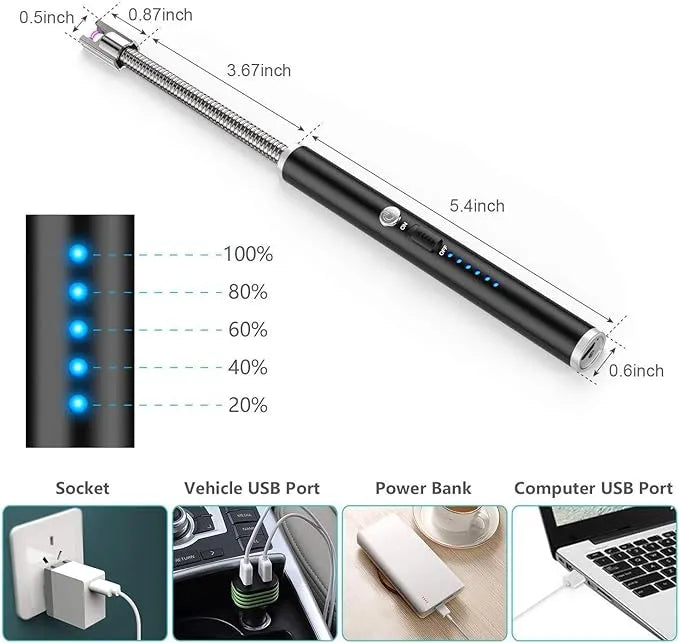 USB Rechargeable Electric Arc Lighter