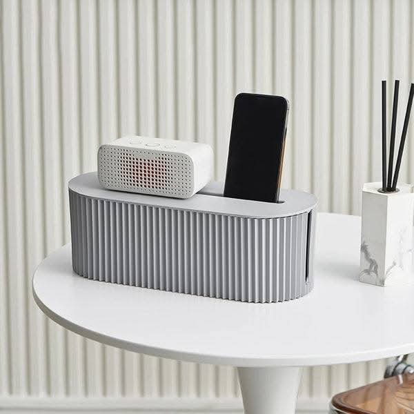 Nordic Cable Management Box – Minimalist Wire Organizer