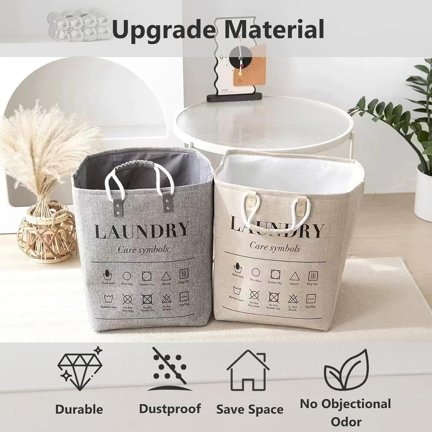 Foldable Laundry Basket Best Fabric Quality