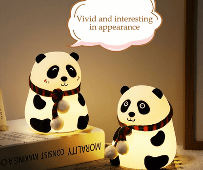 Cute Silicone Panda Lamp Night Light