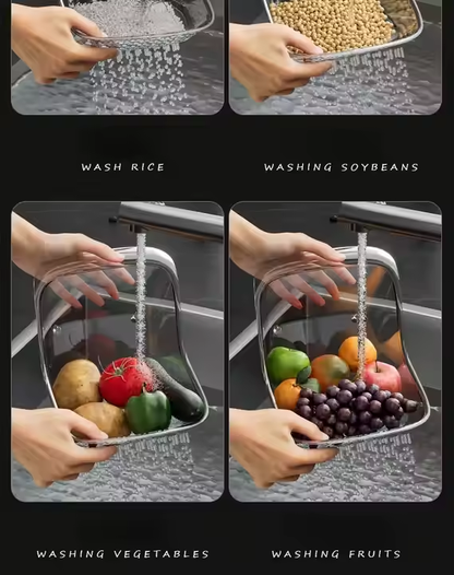 Acrylic Multipurpose Drain Basket