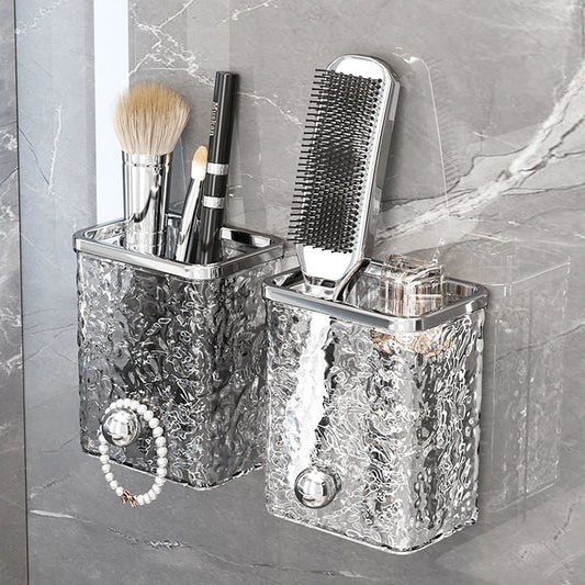 Luxurious Style Wall Mounted Toiletries Storage Holder