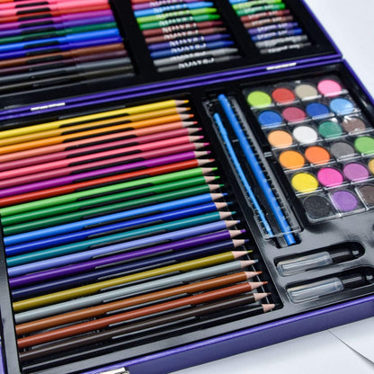 128-Pieces Art Set Creative Coloring Drawing Set For Kids