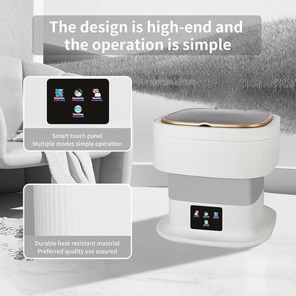 11 L Compact Foldable Mini Washing Machine