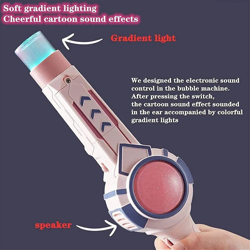 Elastic Smoke Effect Magic Bubble Wand Toy