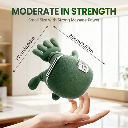 Green Master Pro Electric Neck & Shoulder Massager - Heated Muscle Relief