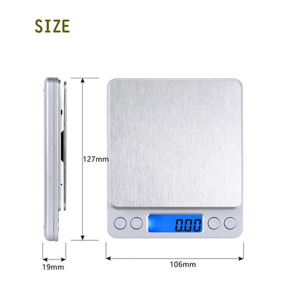 Digital Kitchen Scale LED Display