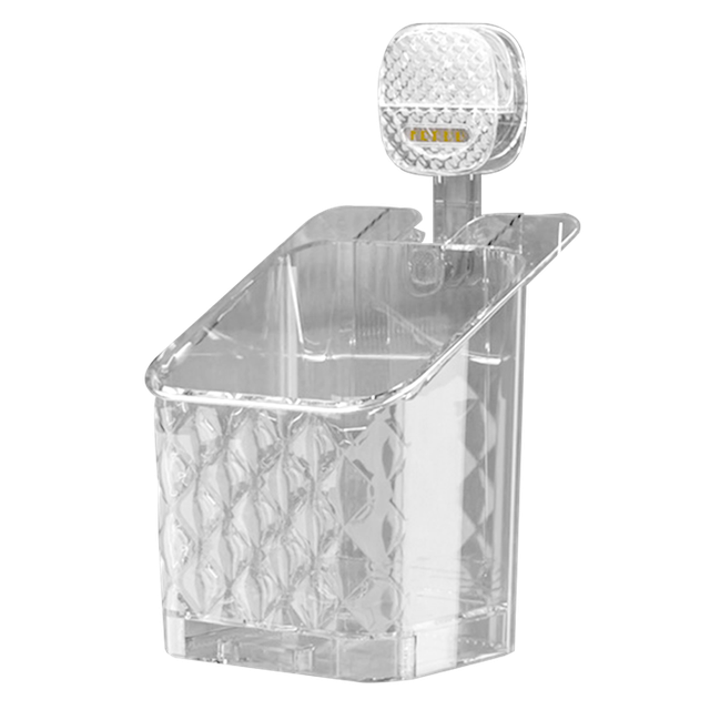 Premium Glacier Texture Suction Wall Bathroom Organizer (High Quality)*