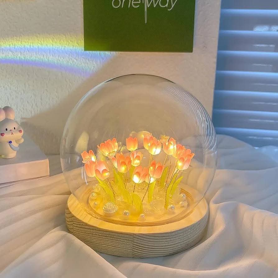 LED Acrylic Tulip Night Lamp