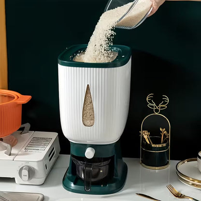10KG Rice And Cereal Dispenser With Measuring Cup